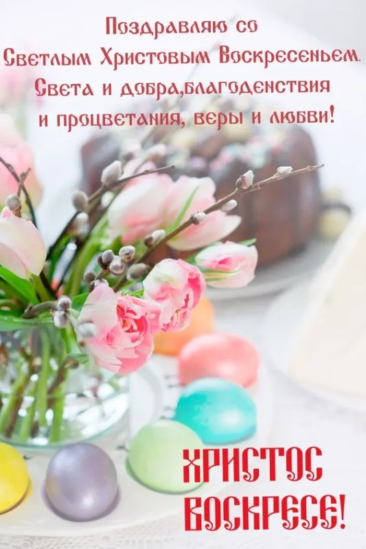 Картинки с Пасхой - Христовым Воскресением (215 открыток). Картинки с надписью Христос Воскрес