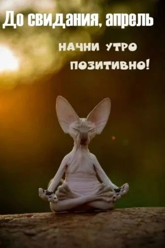 Картинки с Последним днем апреля (40 открыток). Картинки с надписью "До свидания, апрель"