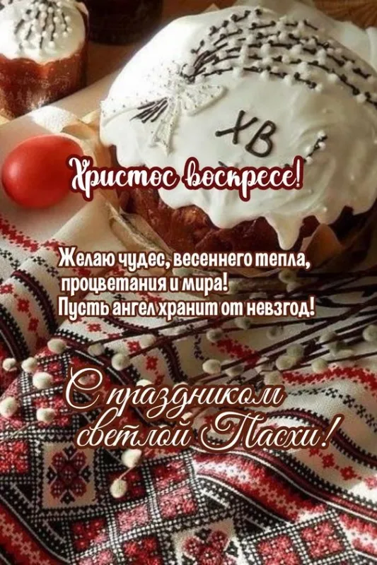 Картинки с Пасхой - Христовым Воскресением (215 открыток). Картинки с надписью Христос Воскрес