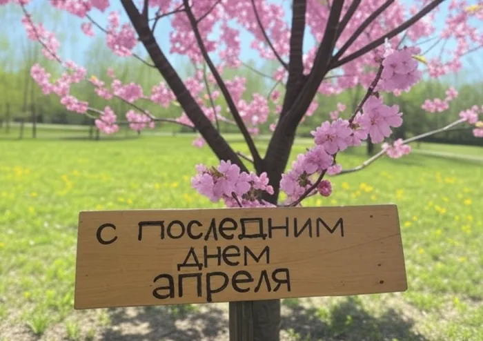 Картинки с Последним днем апреля (40 открыток). Красивые и прикольные картинки с последним днем апреля