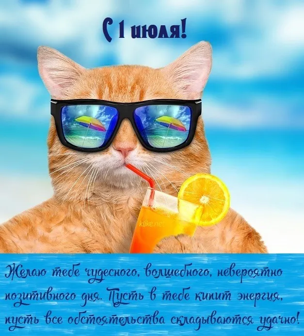 Картинки с первым днем июля (95 открыток). Красивые картинки с первым днем июля