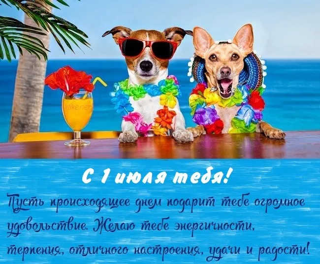Картинки с первым днем июля (95 открыток). Красивые картинки с первым днем июля