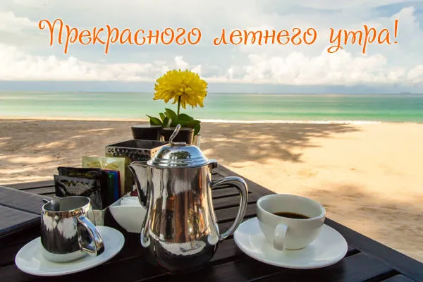 Картинки с Добрым утром лета (230 открыток). Красивые и позитивные картинки Доброе летнее утро