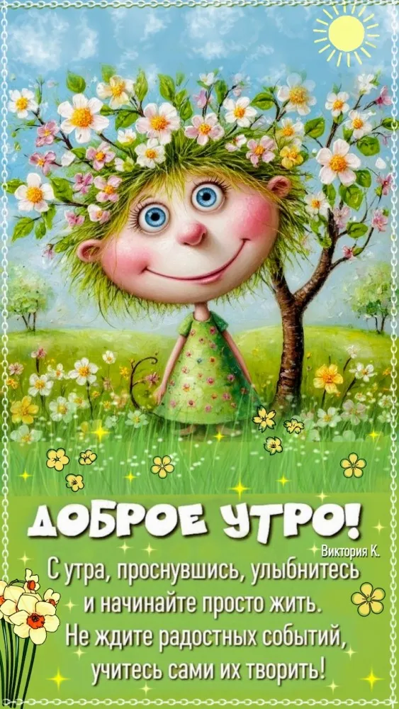 Картинки с Добрым утром лета (230 открыток). Доброе летнее утро: новые и прикольные открытки