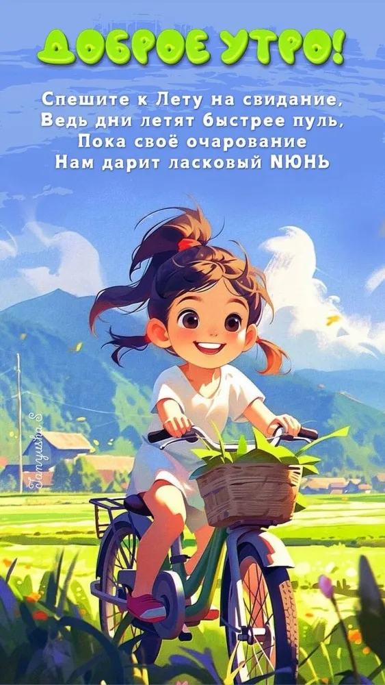Картинки с Добрым утром лета (230 открыток). Доброе летнее утро: новые и прикольные открытки