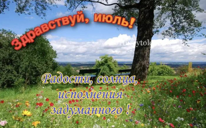 Картинки с первым днем июля (95 открыток). Красивые картинки с первым днем июля