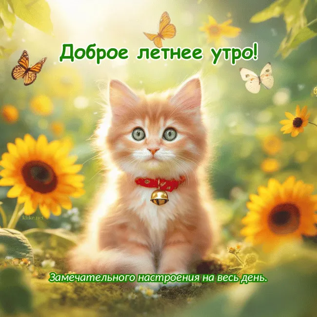 Картинки с Добрым утром лета (230 открыток). Красивые и позитивные картинки Доброе летнее утро