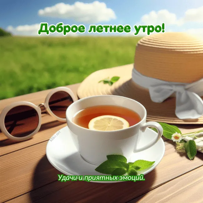 Картинки с Добрым утром лета (230 открыток). Красивые и позитивные картинки Доброе летнее утро