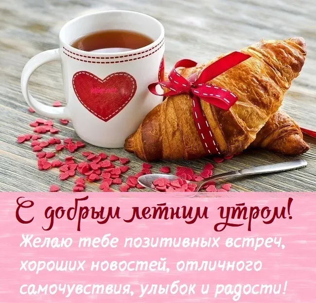 Картинки с Добрым утром лета (230 открыток). Красивые и позитивные картинки Доброе летнее утро