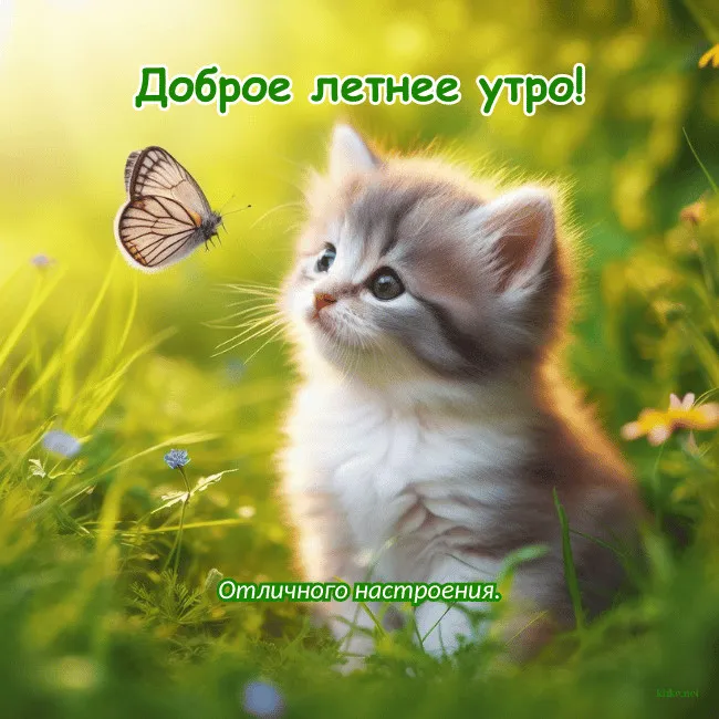 Картинки с Добрым утром лета (230 открыток). Красивые и позитивные картинки Доброе летнее утро