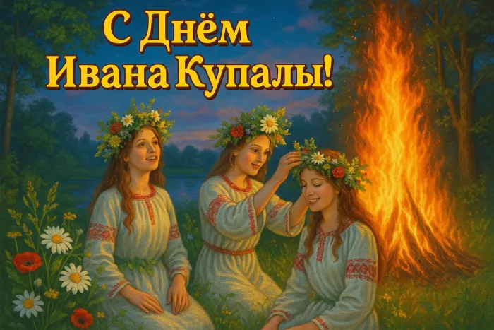 Картинки с Днем Ивана Купалы (165 открыток). Красивые картинки на Ивана Купала