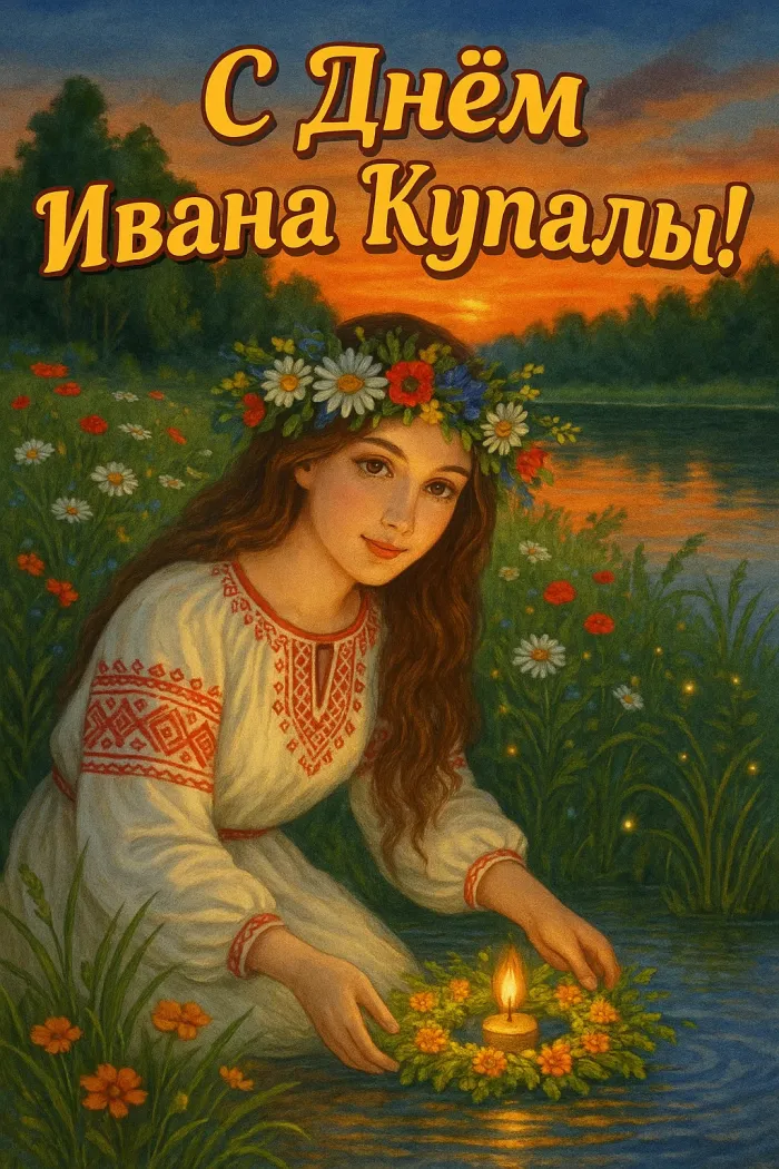 Картинки с Днем Ивана Купалы (165 открыток). Красивые картинки на Ивана Купала
