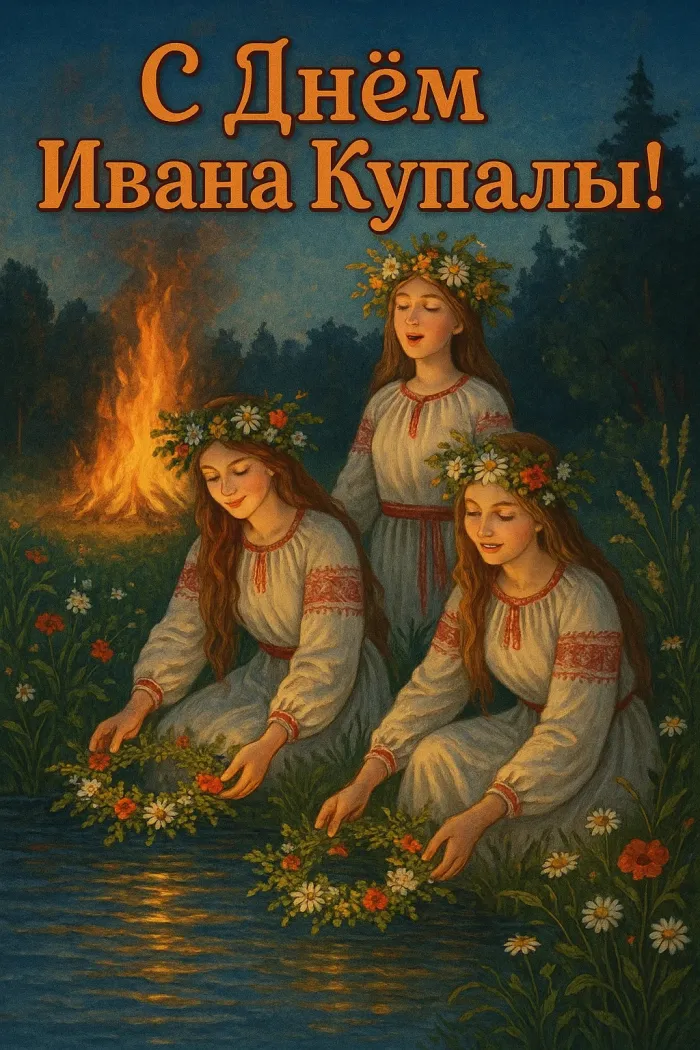 Картинки с Днем Ивана Купалы (165 открыток). Красивые картинки на Ивана Купала