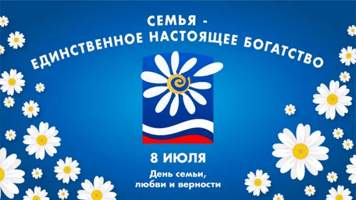 Картинки с Днем семьи, любви и верности (130 открыток). Красивые картинки на День семьи, любви и верности