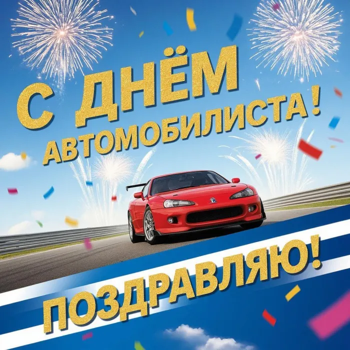 Картинки с Днем автомобилиста (340 открыток). Новые открытки с Днём автомобилиста