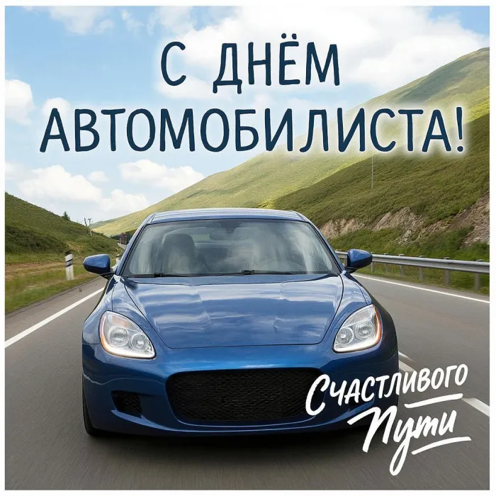 Картинки с Днем автомобилиста (340 открыток). Новые открытки с Днём автомобилиста