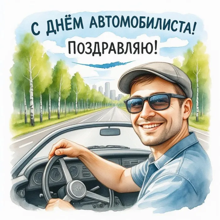 Картинки с Днем автомобилиста (340 открыток). Новые открытки с Днём автомобилиста