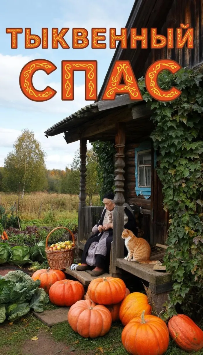Открытки с Тыквенным Спасом (50 картинок с поздравлениями). Новые открытки с Тыквенным Спасом