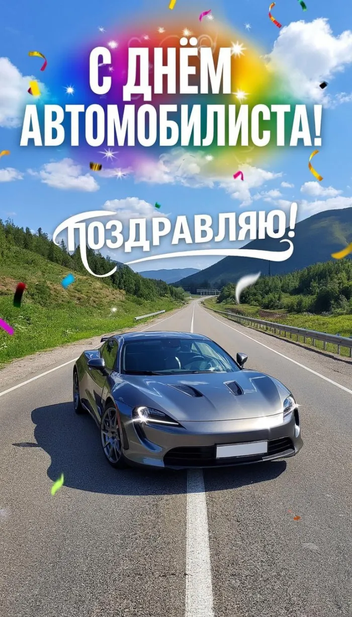 Картинки с Днем автомобилиста (340 открыток). Новые открытки с Днём автомобилиста