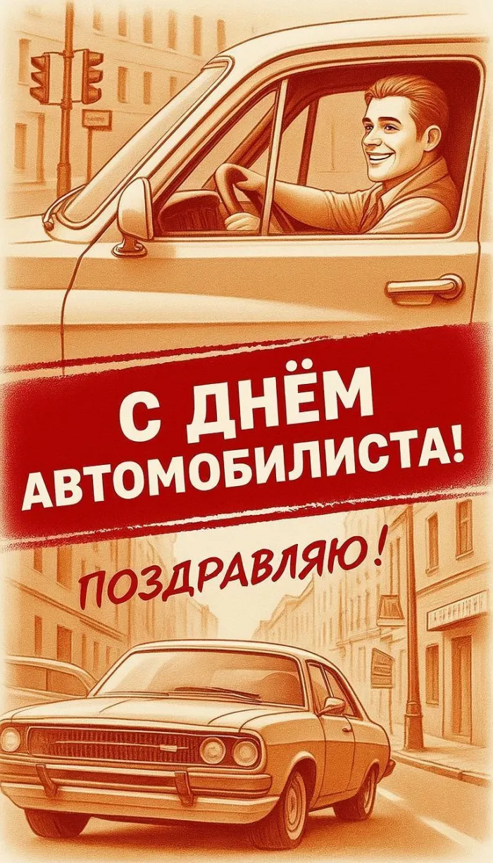 Картинки с Днем автомобилиста (340 открыток). Новые открытки с Днём автомобилиста