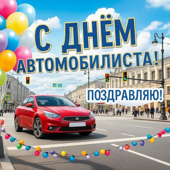Картинки с Днем автомобилиста (340 открыток). Новые открытки с Днём автомобилиста