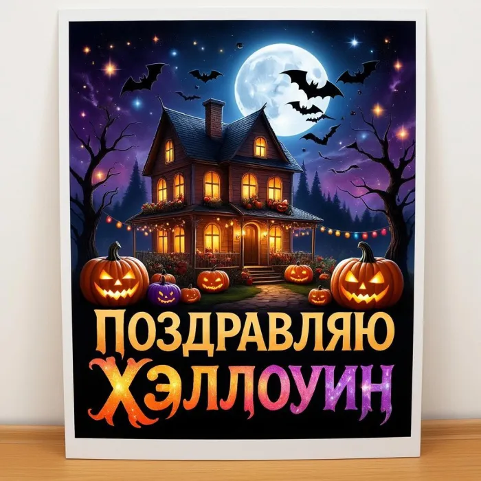 Открытки с Хэллоуином (230 картинок с поздравлениями). Новые открытки с Хэллоуином