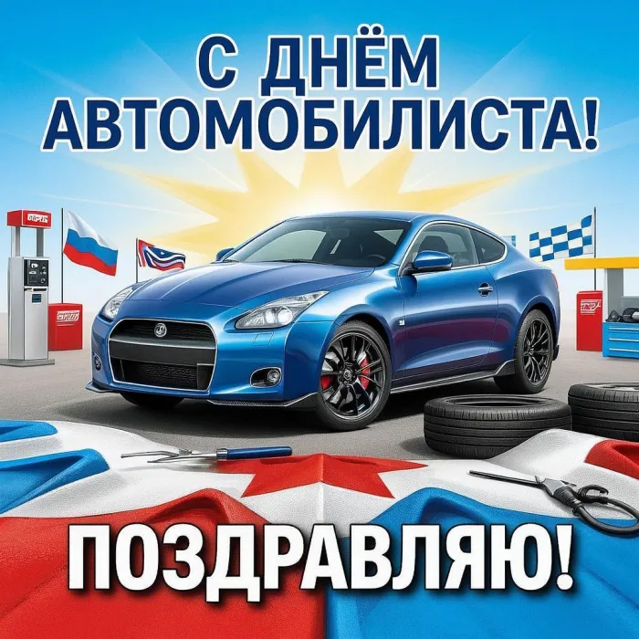 Картинки с Днем автомобилиста (340 открыток). Новые открытки с Днём автомобилиста