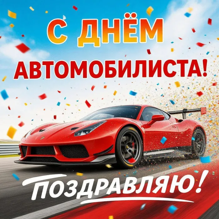 Картинки с Днем автомобилиста (340 открыток). Новые открытки с Днём автомобилиста