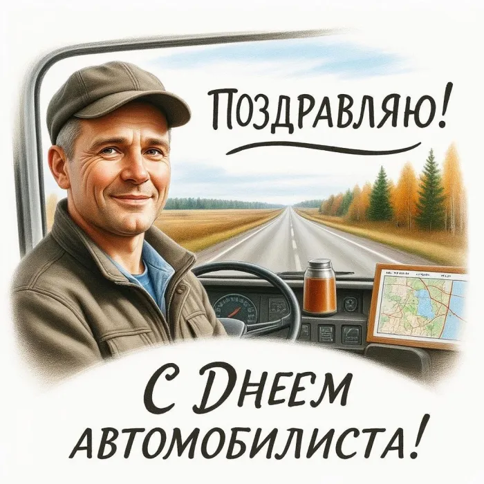 Картинки с Днем автомобилиста (340 открыток). Новые открытки с Днём автомобилиста
