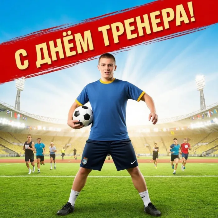 Открытки с Днем тренера (235 картинок с поздравлениями). Новые открытки с Днем тренера