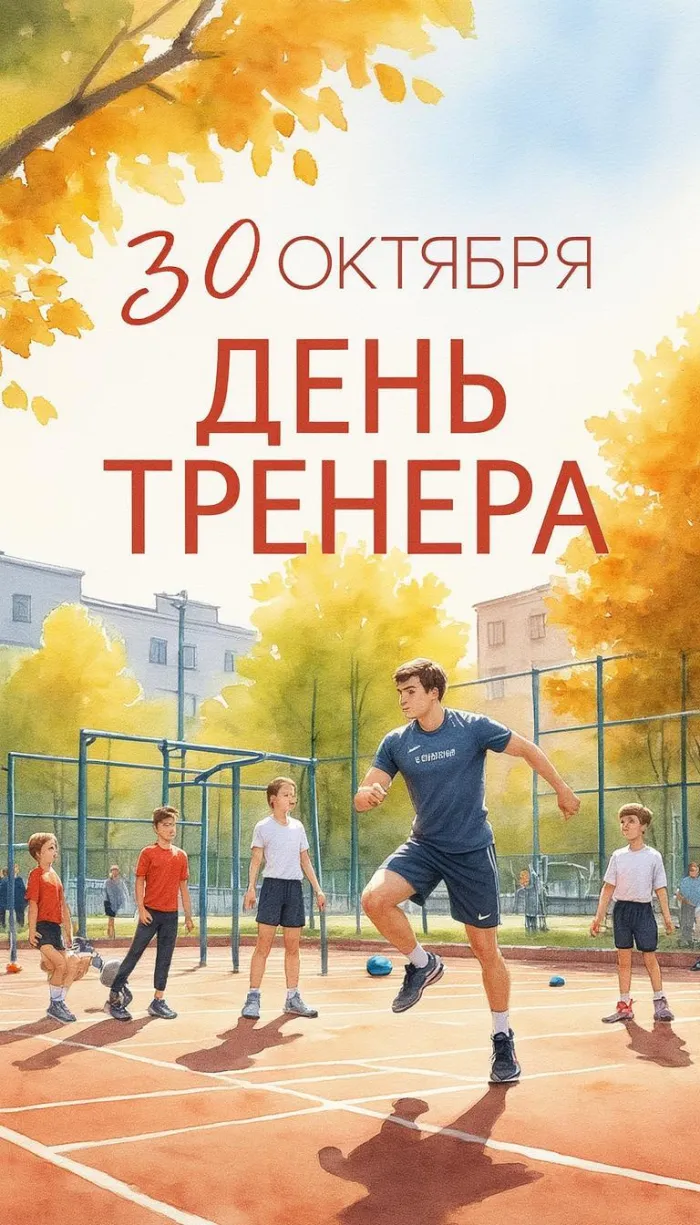 Открытки с Днем тренера (235 картинок с поздравлениями). Новые открытки с Днем тренера