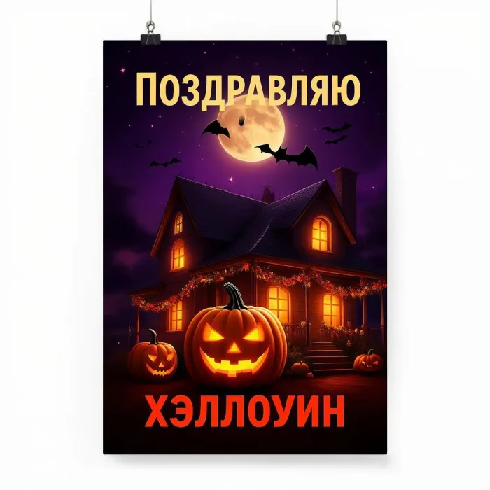 Открытки с Хэллоуином (230 картинок с поздравлениями). Новые открытки с Хэллоуином