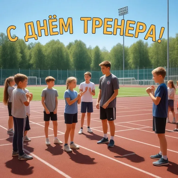 Открытки с Днем тренера (235 картинок с поздравлениями). Новые открытки с Днем тренера