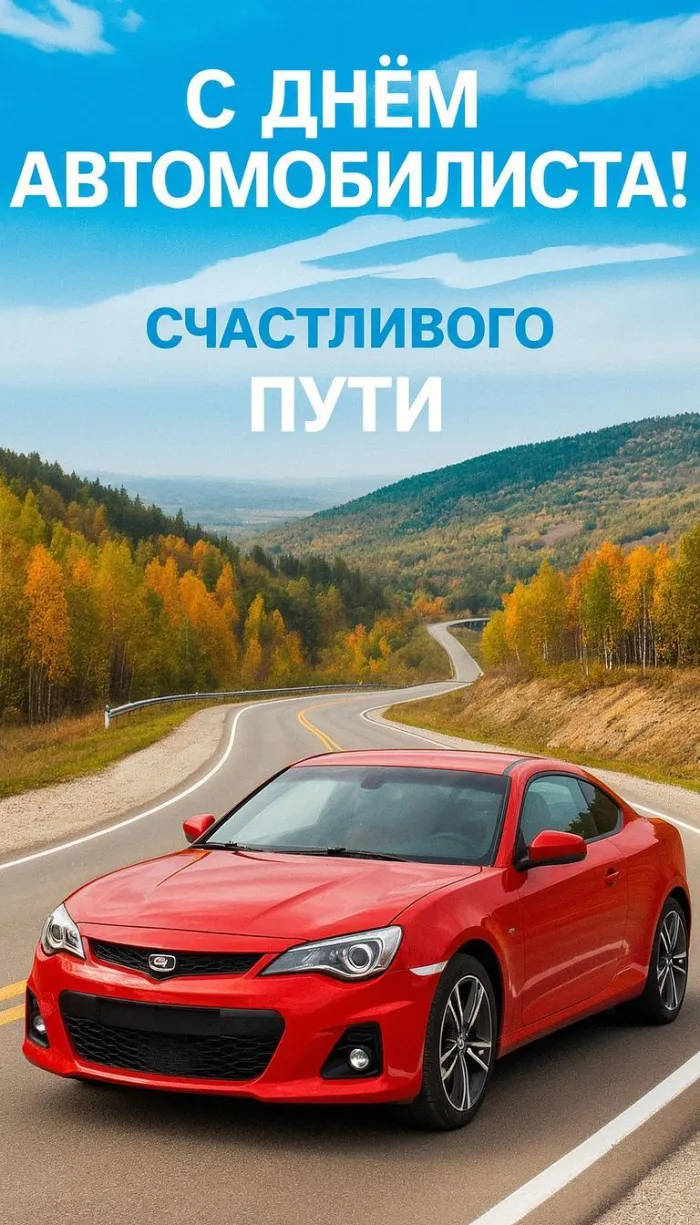 Картинки с Днем автомобилиста (340 открыток). Новые открытки с Днём автомобилиста