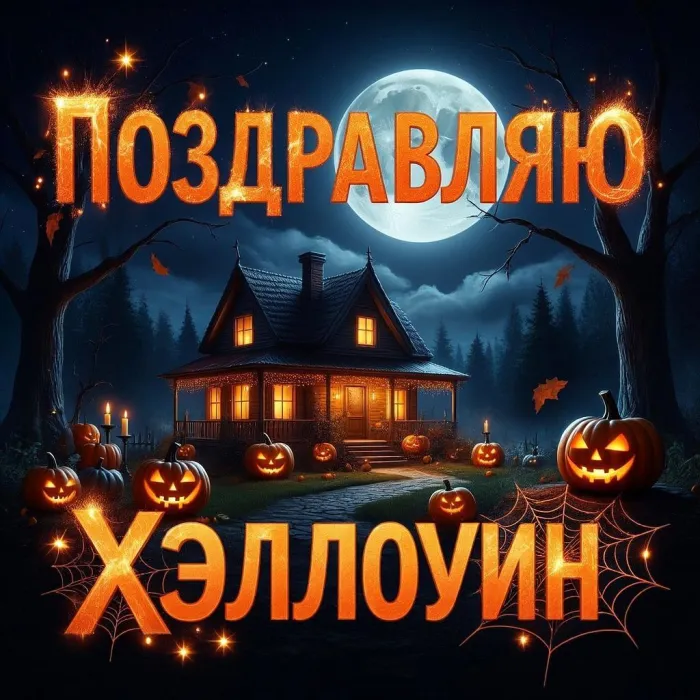 Открытки с Хэллоуином (230 картинок с поздравлениями). Новые открытки с Хэллоуином