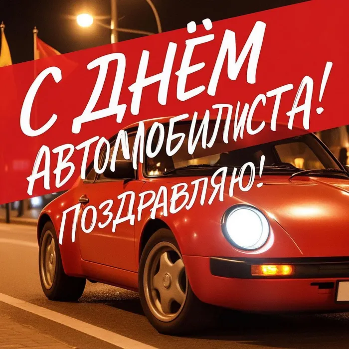Картинки с Днем автомобилиста (340 открыток). Новые открытки с Днём автомобилиста