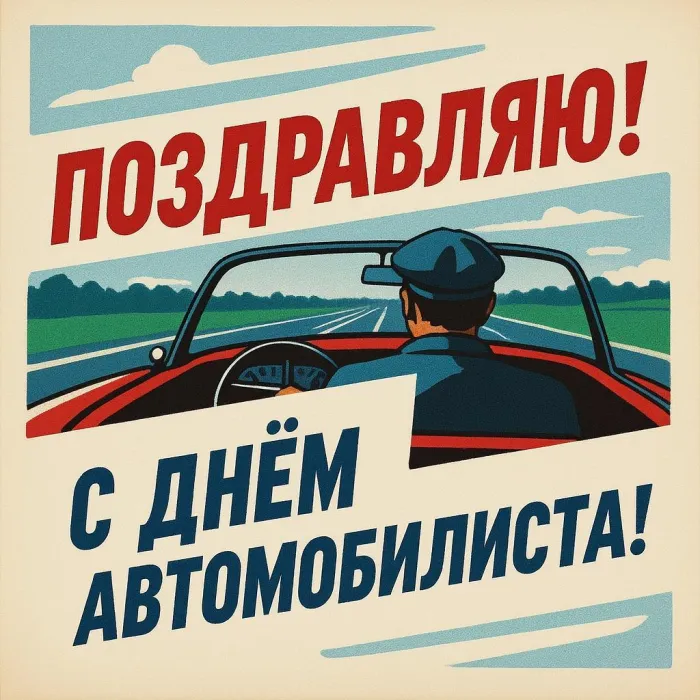 Картинки с Днем автомобилиста (340 открыток). Новые открытки с Днём автомобилиста