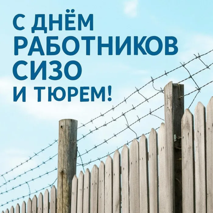 Картинки с Днем работников СИЗО и тюрем (60 открыток). Новые открытки с Днем работников СИЗО и тюрем