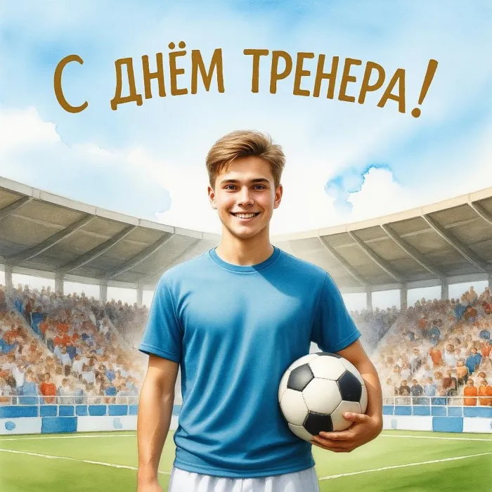 Открытки с Днем тренера (235 картинок с поздравлениями). Новые открытки с Днем тренера