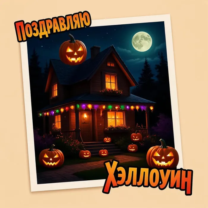 Открытки с Хэллоуином (230 картинок с поздравлениями). Новые открытки с Хэллоуином