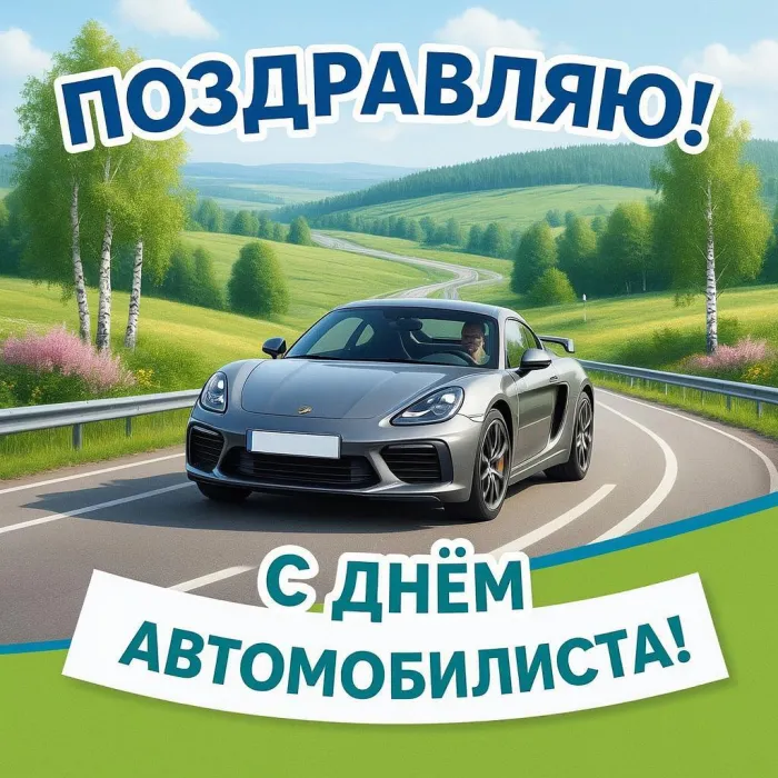 Картинки с Днем автомобилиста (340 открыток). Новые открытки с Днём автомобилиста