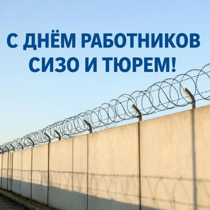 Картинки с Днем работников СИЗО и тюрем (60 открыток). Новые открытки с Днем работников СИЗО и тюрем