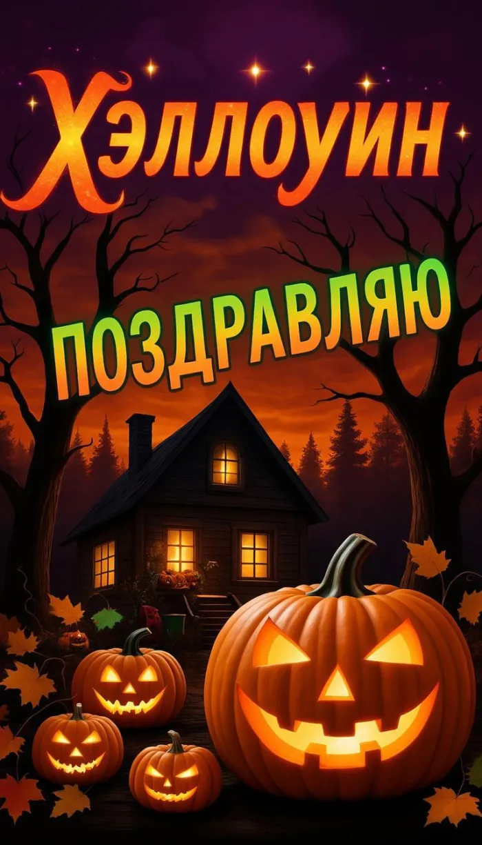 Открытки с Хэллоуином (230 картинок с поздравлениями). Новые открытки с Хэллоуином