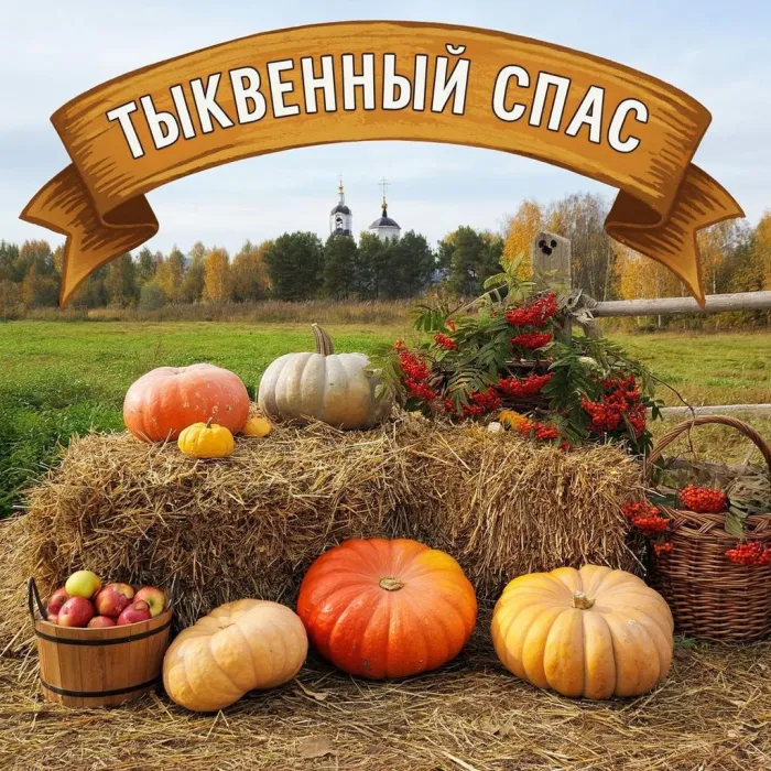 Открытки с Тыквенным Спасом (50 картинок с поздравлениями). Новые открытки с Тыквенным Спасом