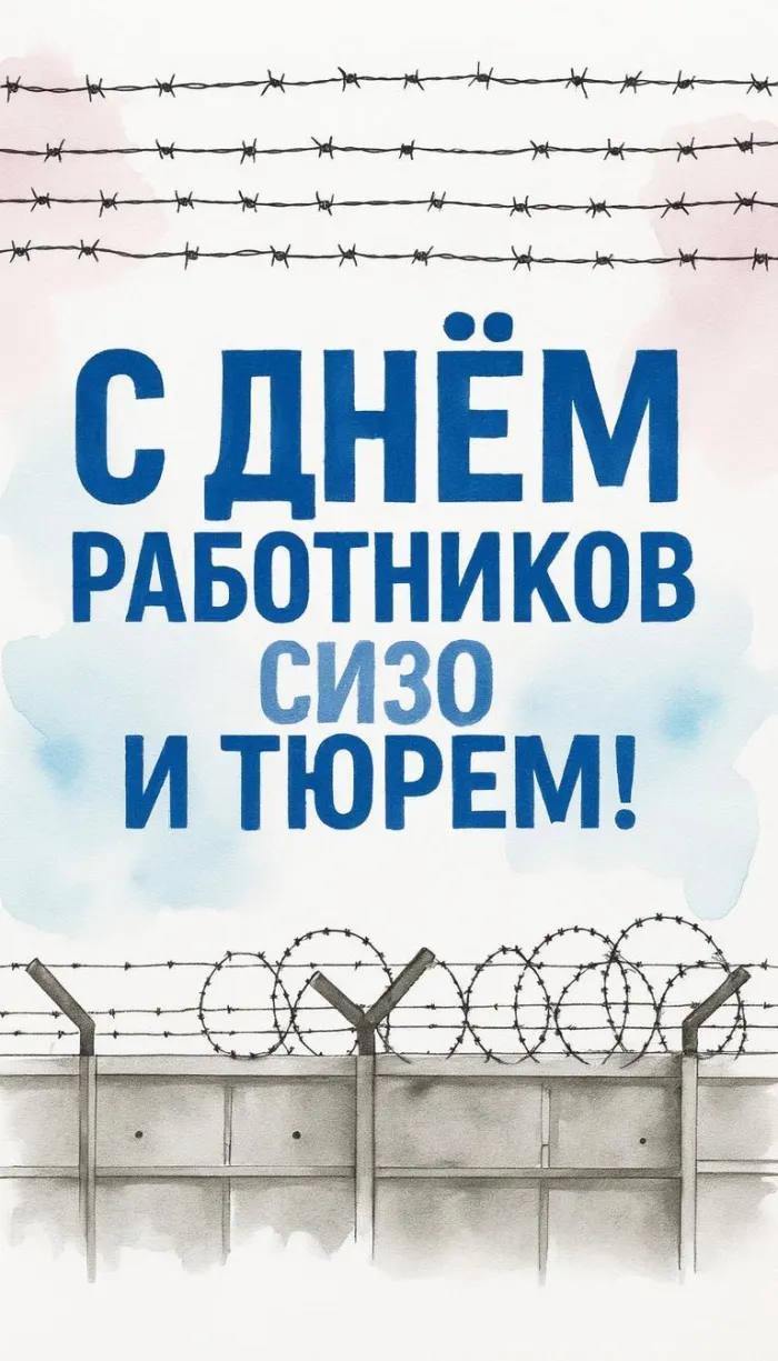 Картинки с Днем работников СИЗО и тюрем (60 открыток). Новые открытки с Днем работников СИЗО и тюрем