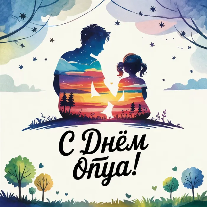 Картинки с Днем отца (165 открыток). Новые картинки с Днем отца