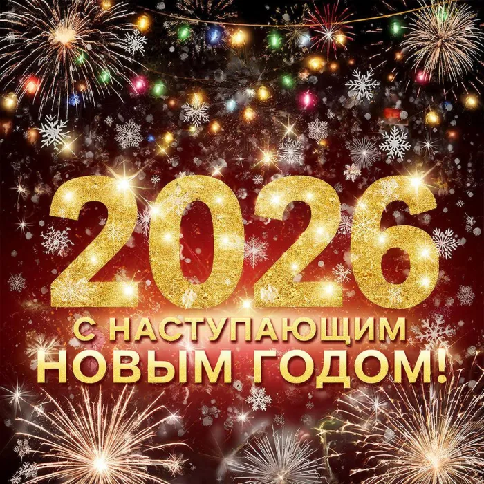 Картинки и открытки с наступающим Новым годом 2026