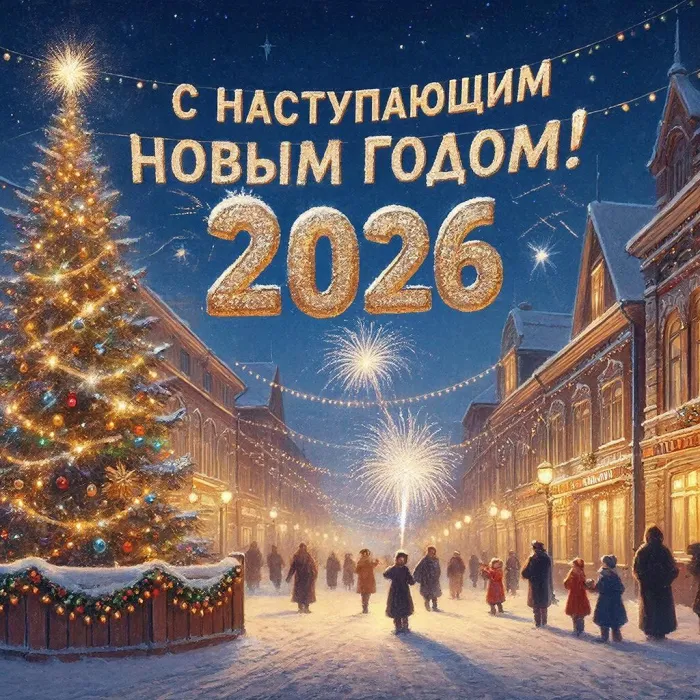 Картинки и открытки с наступающим Новым годом 2026. Красивые картинки с наступающим Новым 2026 годом