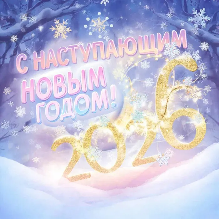 Картинки и открытки с наступающим Новым годом 2026. Красивые картинки с наступающим Новым 2026 годом