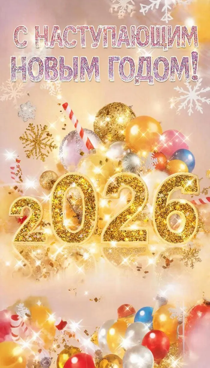 Картинки и открытки с наступающим Новым годом 2026. Красивые картинки с наступающим Новым 2026 годом